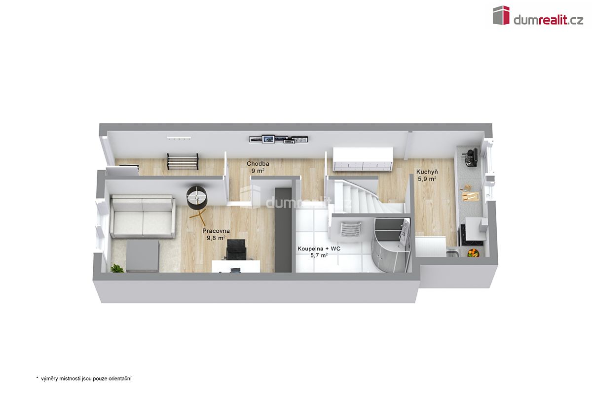Prodej rodinného domu 100 m², pozemek 48 m² – fotografie 3