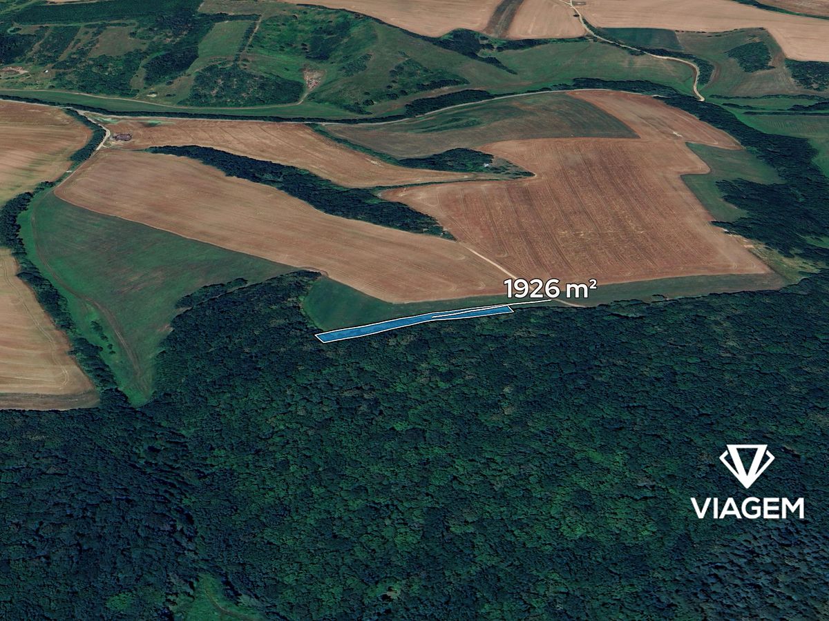 Prodej pole 1926 m², Nedachlebice – fotka 1 z 3