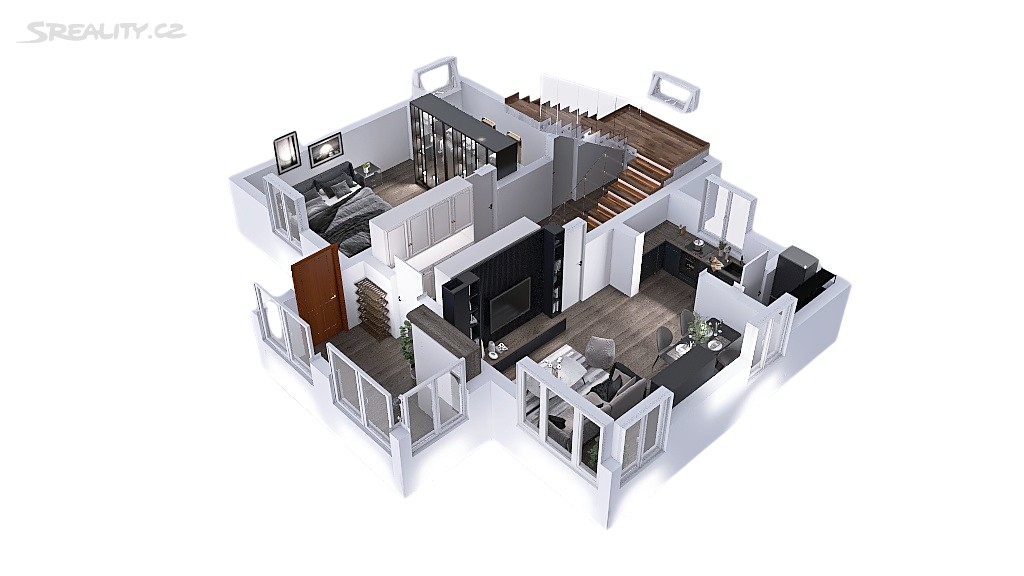 Prodej  rodinného domu 180 m², pozemek 852 m² – pohled 3