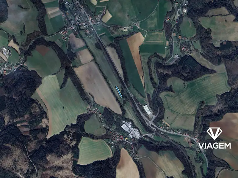 Prodej pole 2044 m², Skrchov – náhled fotky 3
