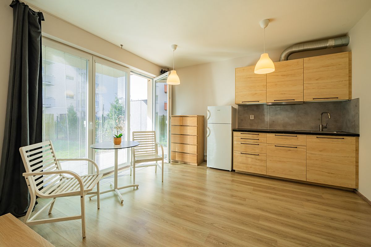 Prodej bytu 1+kk 33 m² (Jednopodlažní)