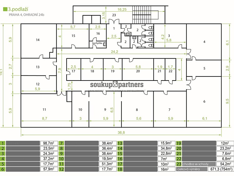 Pronájem komerčního prostoru, 36 m² (4 z 7)