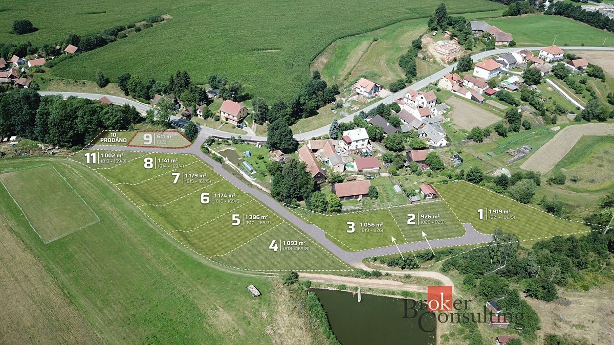 Prodej stavebního pozemku 779 m² – fotografie 2