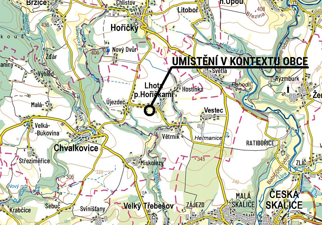 Prodej stavebního pozemku 1422 m² – fotografie 2