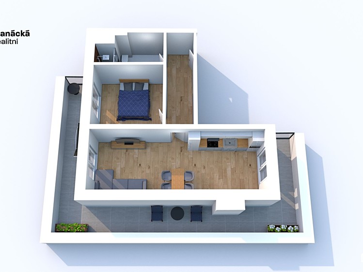 Wohnung 2+kk zur Miete, 54 m² (18 von 23)