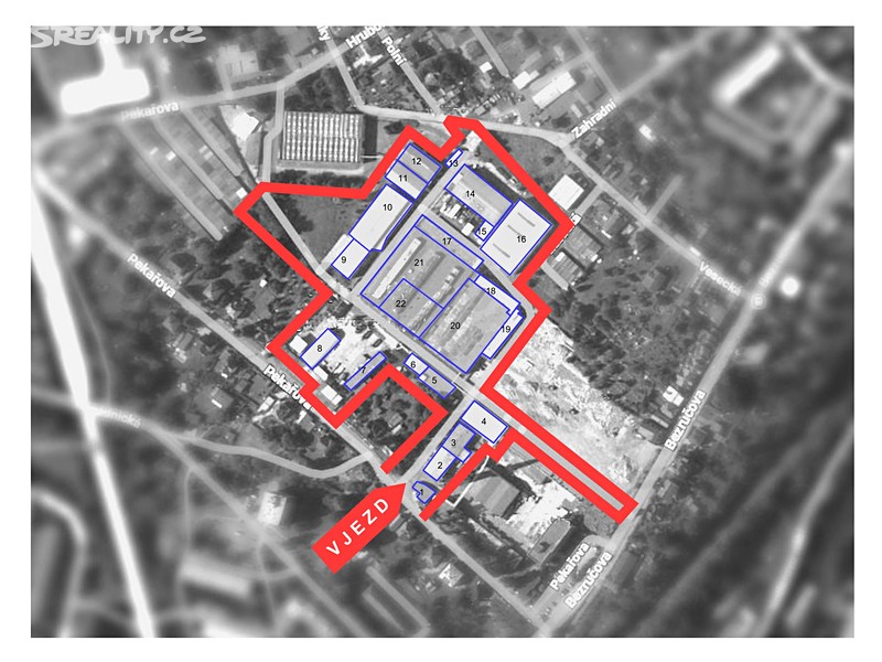 Pronájem skladového prostoru 3 000 m², Turnov