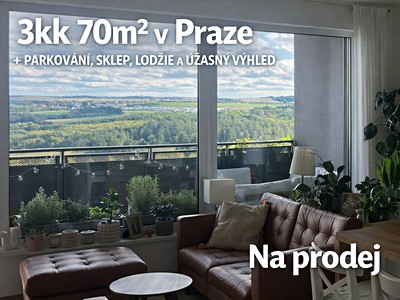 Prodej bytu 3+kk 70 m²