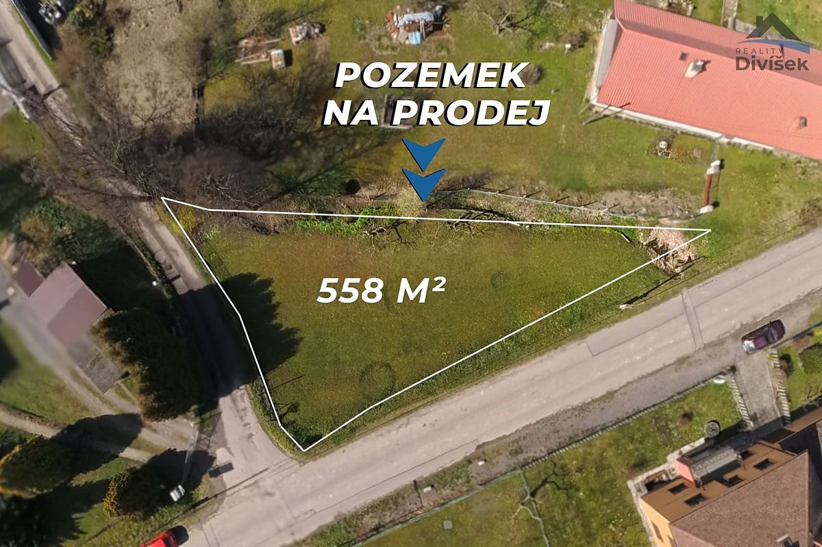 Prodej stavebního pozemku 558 m²