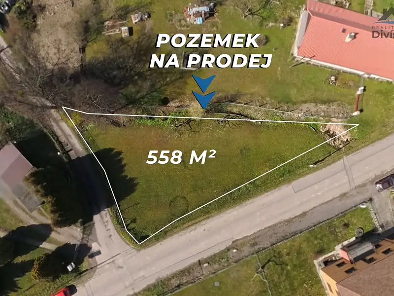 Prodej stavebního pozemku 558 m², Záměl – náhled fotky 1