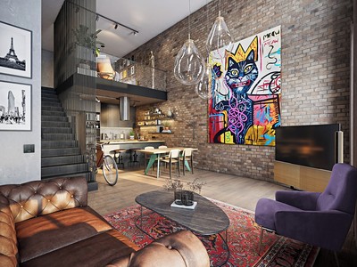 Prodej bytu 1+kk 72 m² (Loft)