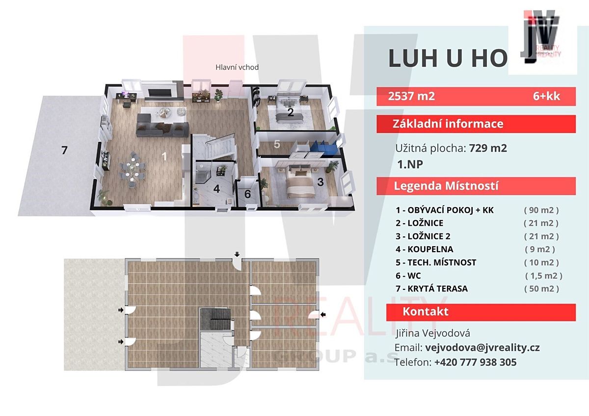 Prodej zemědělské usedlosti 540 m², pozemek 2366 m² – fotografie 4
