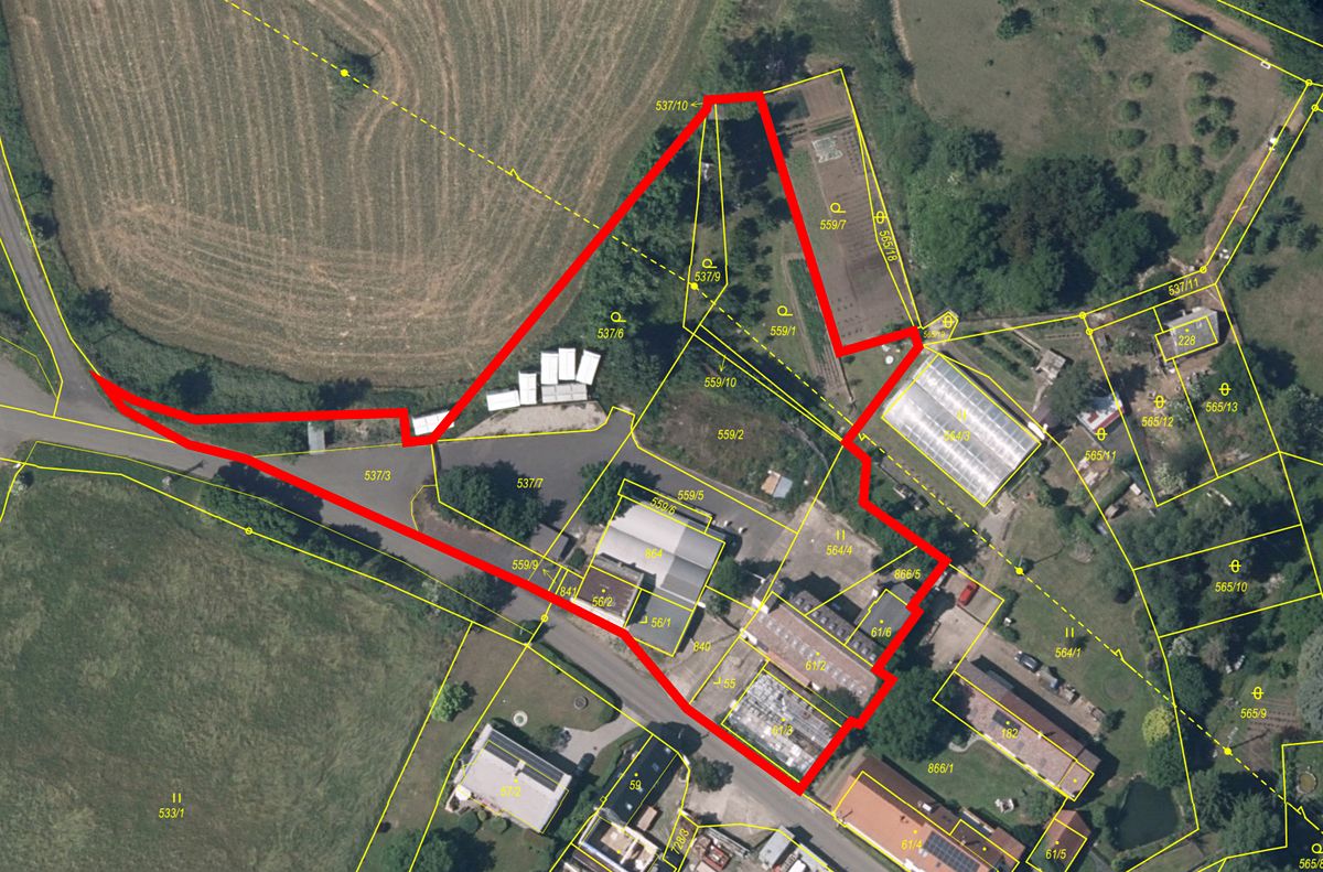 Prodej zemědělského objektu 1700 m²