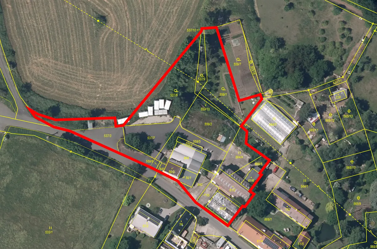 Prodej zemědělského objektu 1700 m²