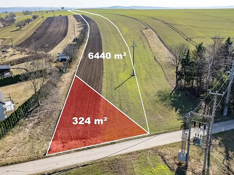 Prodej stavebního pozemku 6764 m², Násedlovice – náhled fotky 2