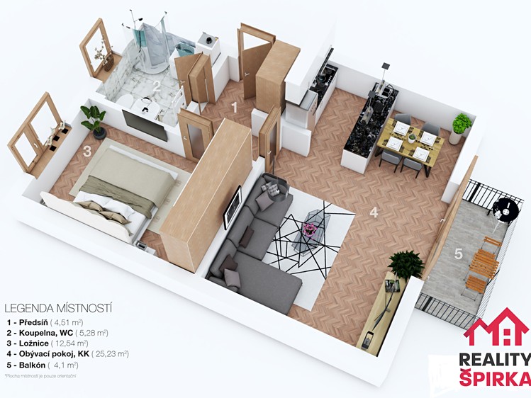 Prodej bytu 2+kk, 45 m² (6 z 26)
