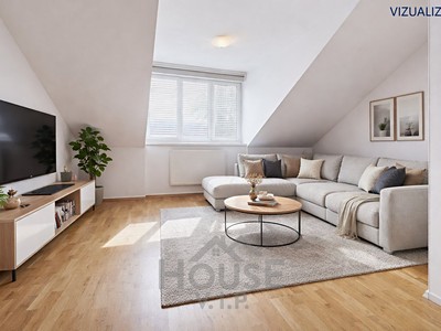 Prodej bytu 2+1 57 m² (Podkrovní)