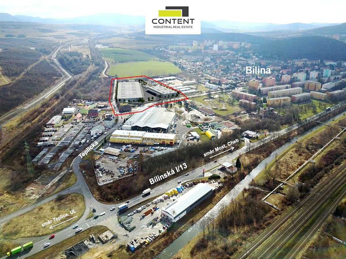 Pronájem výrobní haly, prostoru 3000 m²
