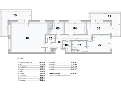 Prodej bytu 4+kk 128 m² — photo 3