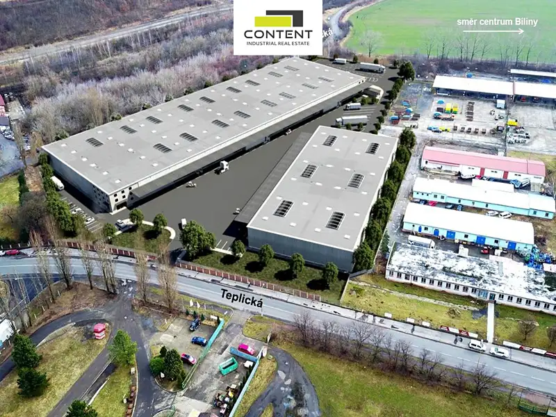 Pronájem výrobní haly, prostoru 3000 m², Bílina – náhled fotky 3