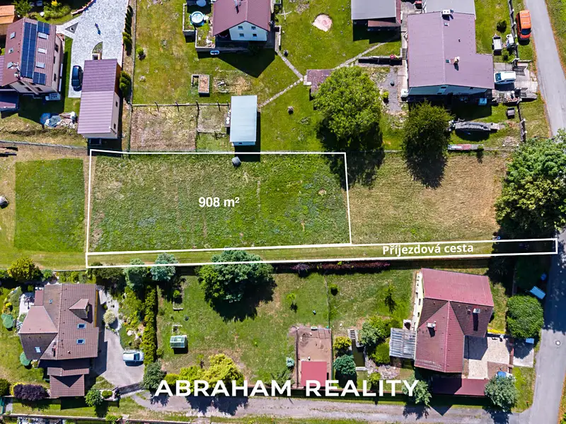 Prodej stavebního pozemku 908 m², Jince – náhled fotky 3
