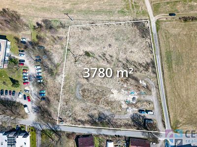 Prodej komerčního pozemku 3780 m²