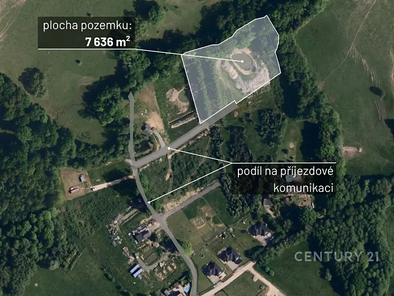 Prodej louky 7636 m², Třinec – náhled fotky 3