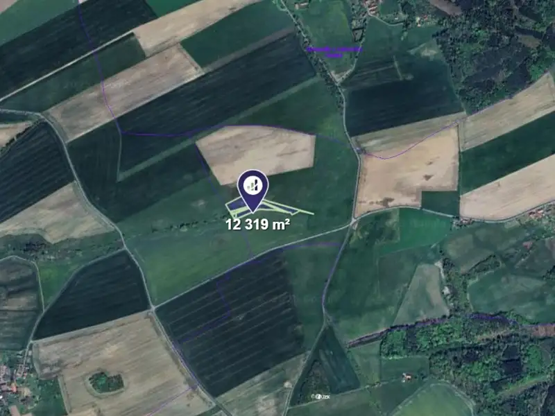Prodej pole 12319 m², Hracholusky – náhled fotky 2
