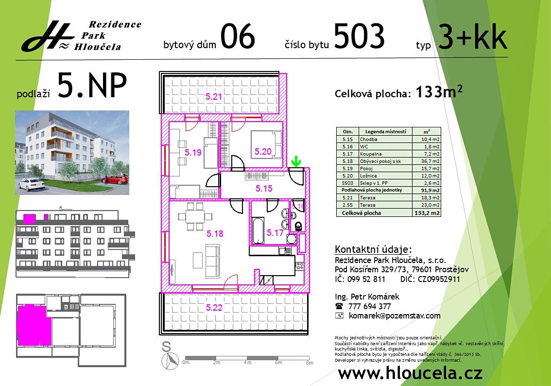 Prodej bytu 3+kk 92 m² – fotografie 4