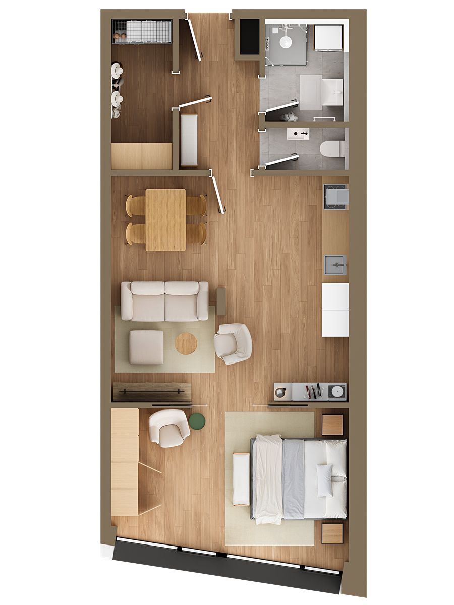 Prodej bytu 2+kk 63 m²