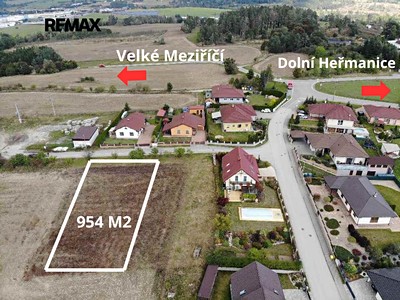 Prodej  stavebního pozemku 954 m²