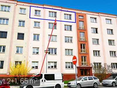 Pronájem bytu 2+1 65 m²
