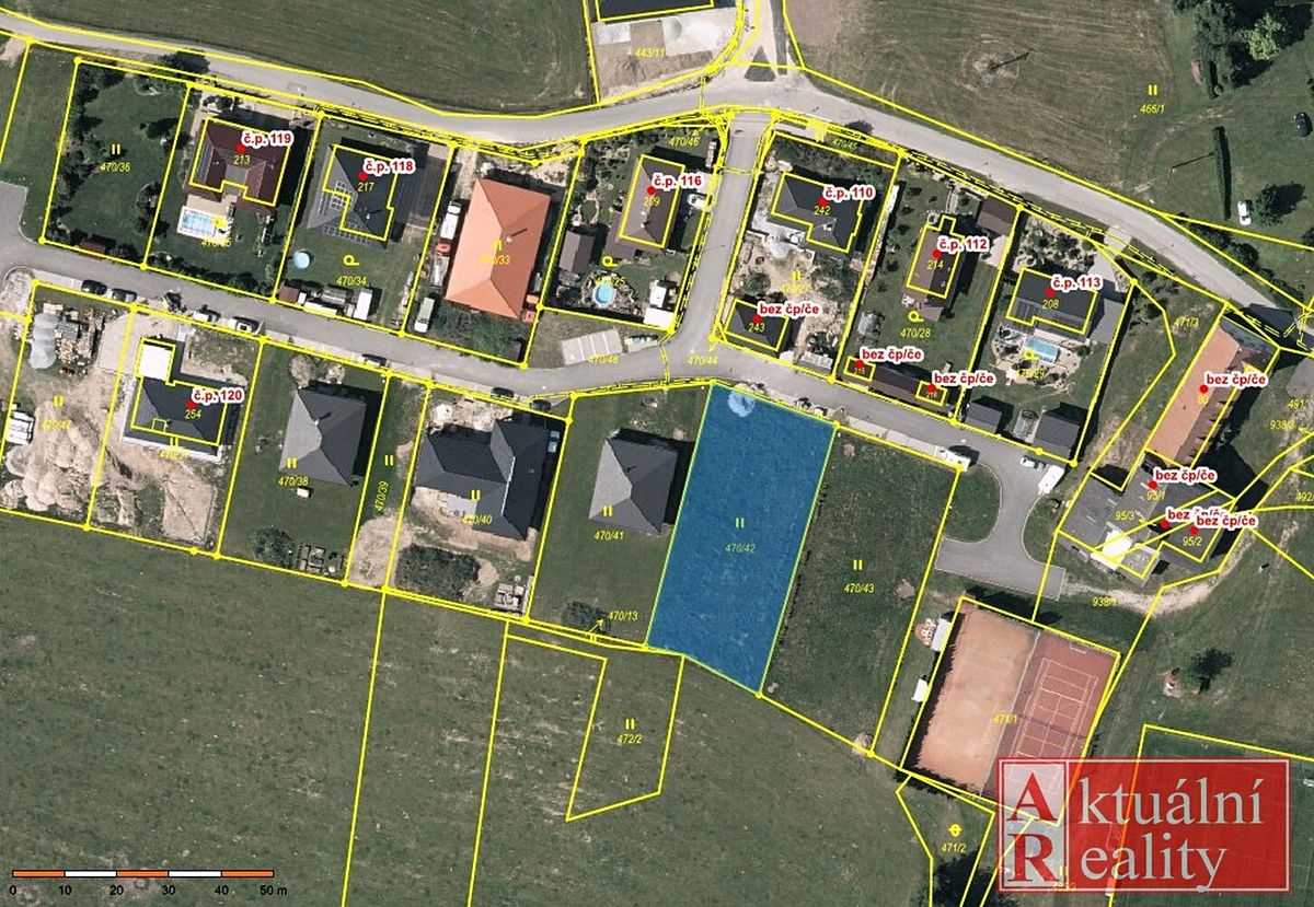 Prodej stavebního pozemku 1269 m² – fotografie 2