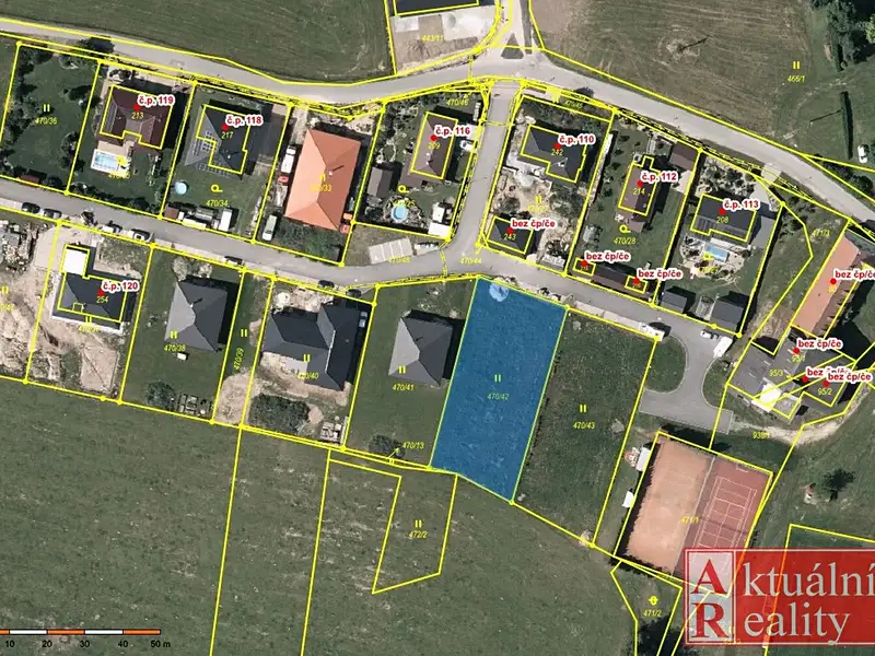 Prodej stavebního pozemku 1269 m², Slavče – náhled fotky 2