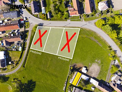 Prodej  stavebního pozemku 966 m²