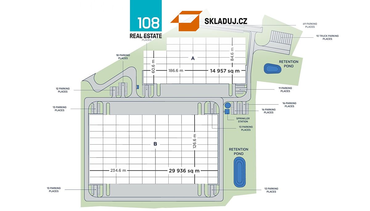 Pronájem skladového prostoru 5000 m² – fotografie 3