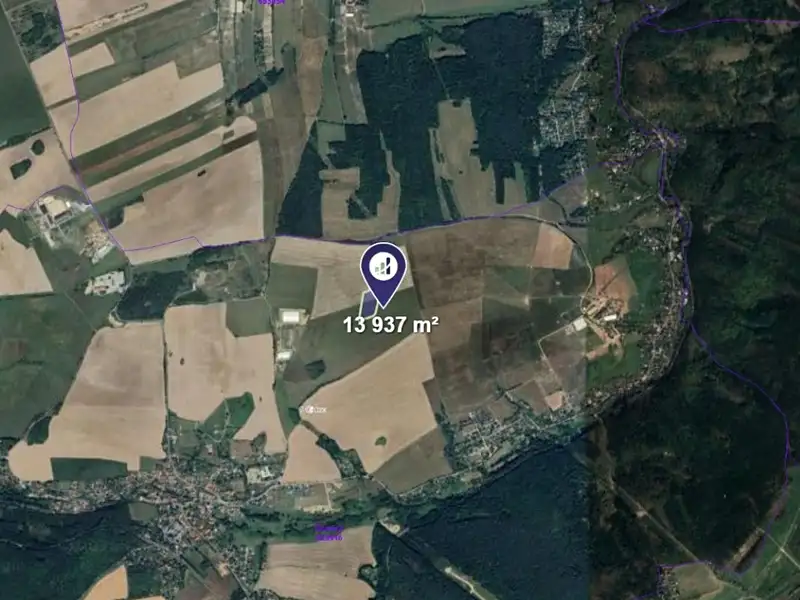 Prodej pole 13937 m², Čisovice – náhled fotky 2
