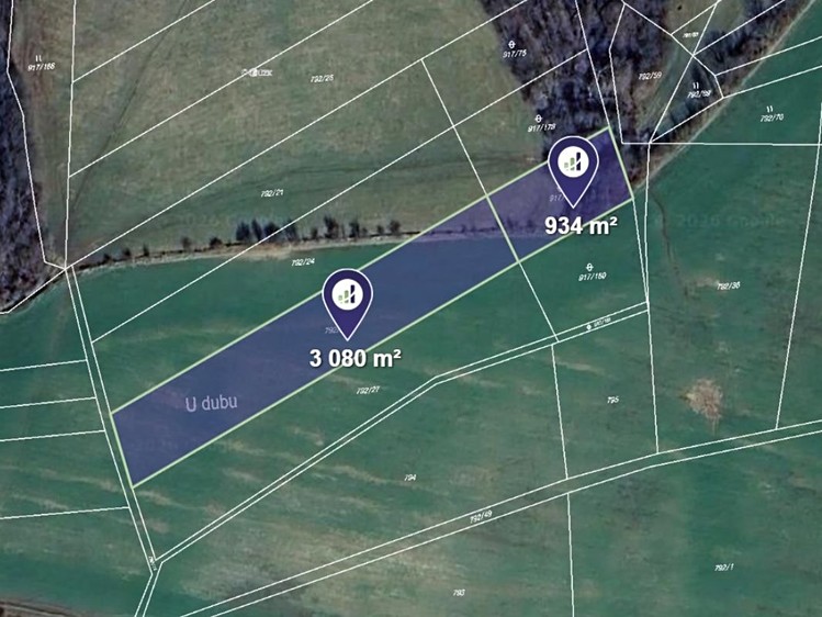 Prodej pozemku, 4 448 m² (1 z 4)