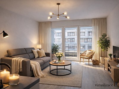 Pronájem bytu 1+kk 33 m²