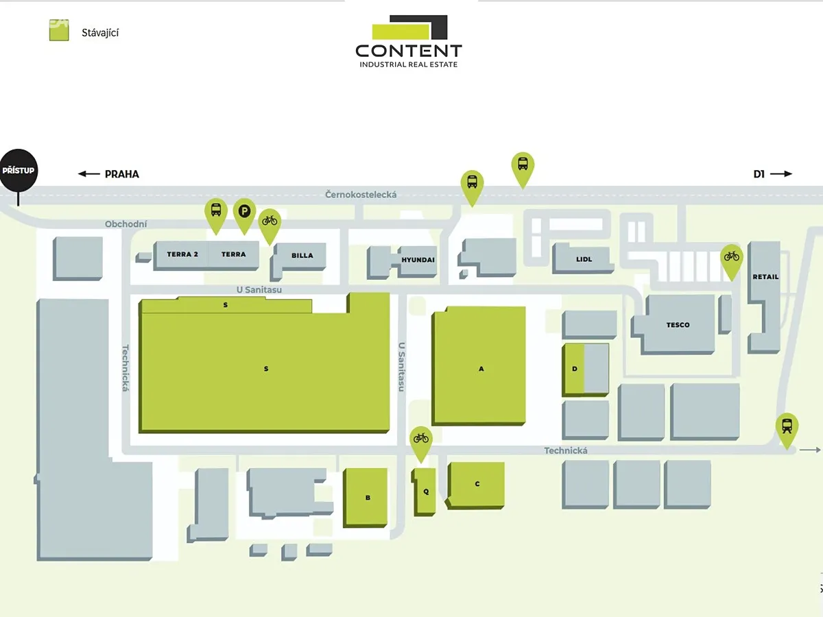 Pronájem výrobní haly, prostoru 10000 m² - More