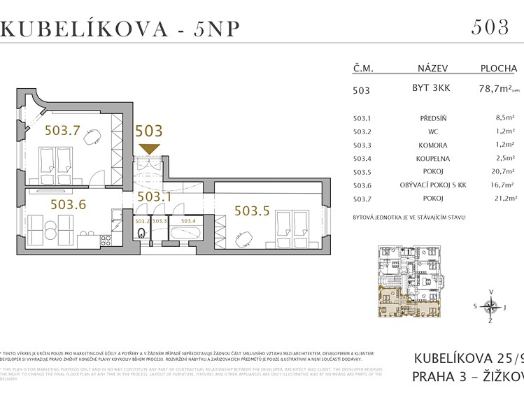 Kubelíkova 4