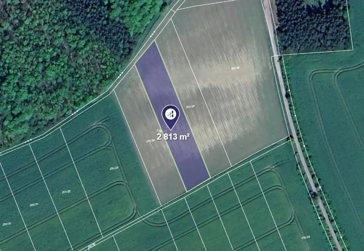 Prodej pole 2822 m²