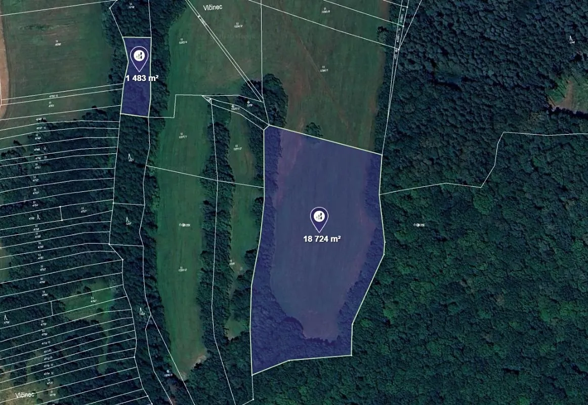 Prodej podílu 1/4 louky 5052 m²