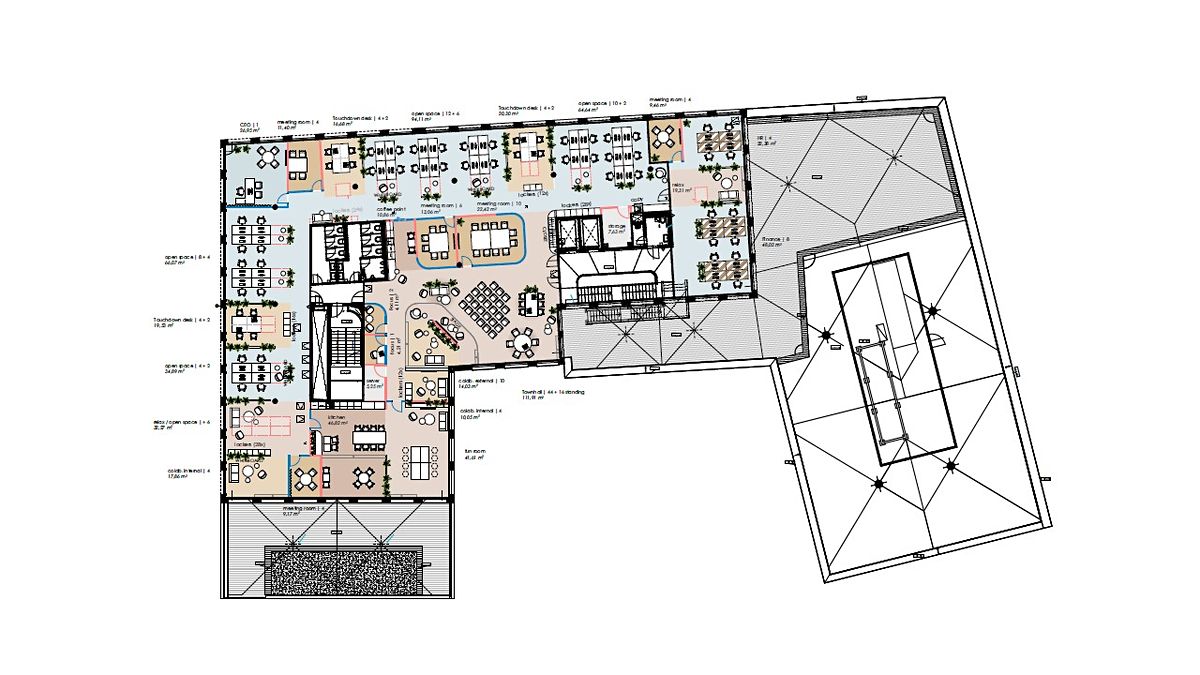 Pronájem kanceláře 932 m² – fotografie 4
