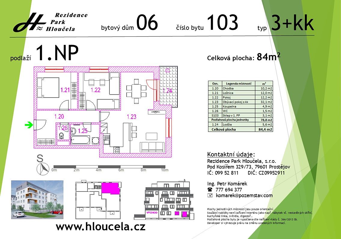 Prodej bytu 3+kk 79 m² – fotografie 4