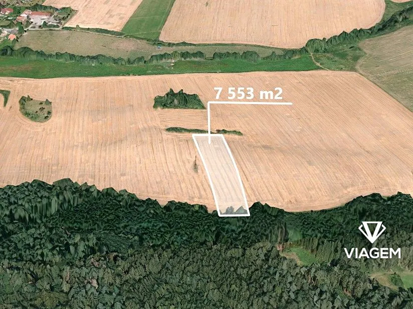 Prodej pole 7553 m²