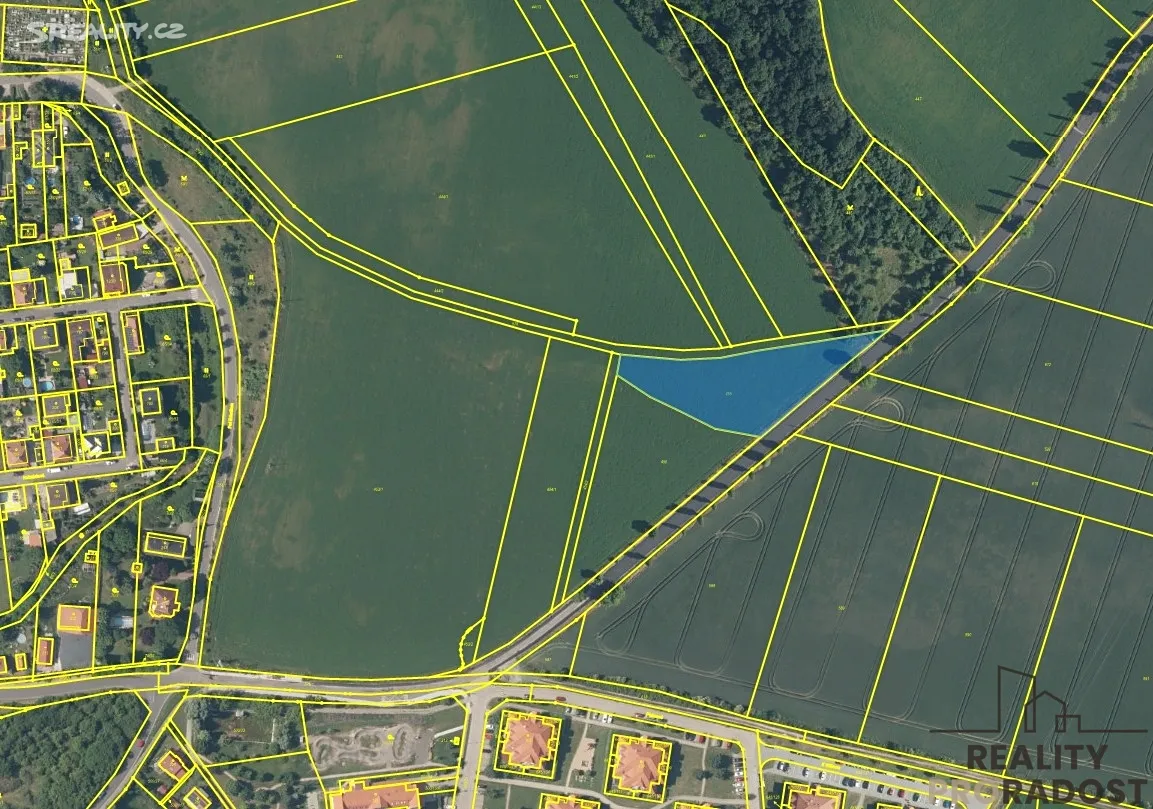 Prodej pole 3374 m² – pohled 2
