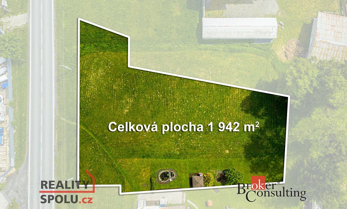 Prodej stavebního pozemku 1942 m² – fotografie 3