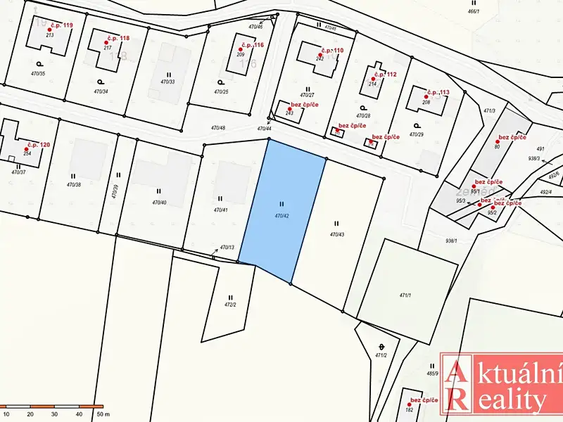 Prodej stavebního pozemku 1269 m², Slavče – náhled fotky 3