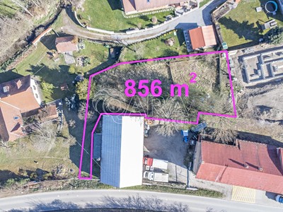 Prodej  stavebního pozemku 856 m²
