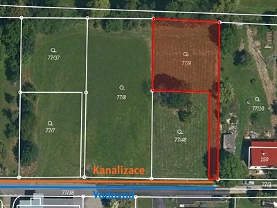 Prodej  stavebního pozemku 1 059 m²